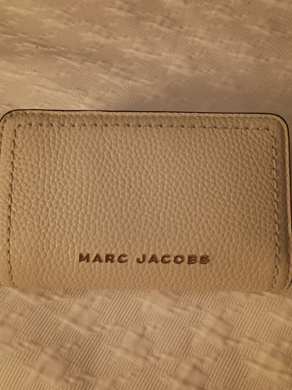 Marc Jacobs Pebbled Leather Wallet